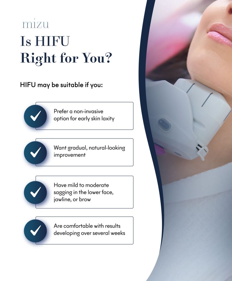 Is HIFU Treatment Right for You - Mizu Aesthetic